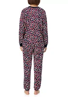 Long Sleeve Top and Joggers Pajama Set