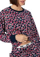 Long Sleeve Top and Joggers Pajama Set