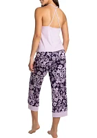 Augusta Knit 3 Piece Travel Pajama Set