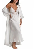 Long Satin Sleep Gown