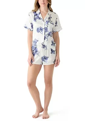 Floral  Satin Pajama Set