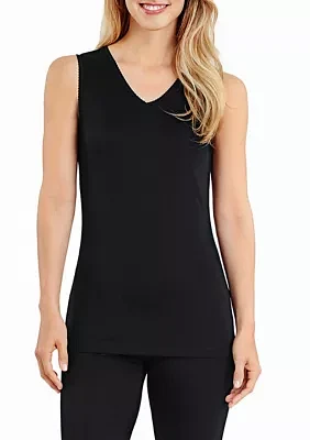 Softwear Lace Edge V-Neck Tank Top