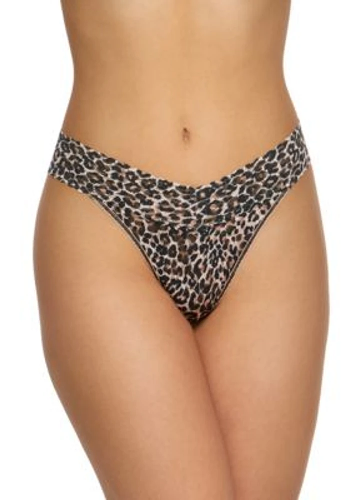 Classic Leopard Signature Lace Original Thong