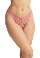 Solid Daily Original Lace Thong