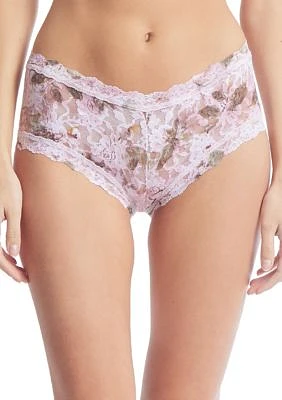 Printed Signature Lace Boyshorts