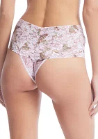 Retro High Grove Garden Thong