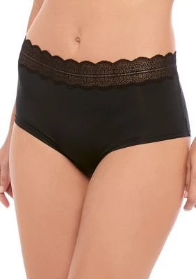 Micro Scallop Lace High Waist Hipster