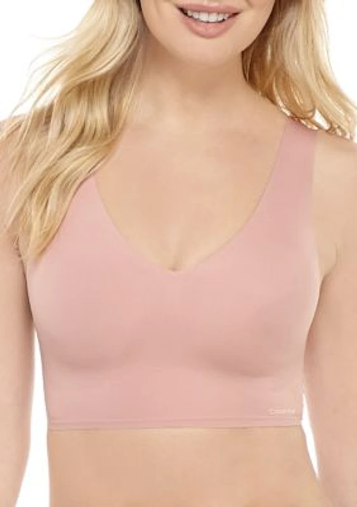 Invisible Lightly Lined V-Neck Bralette