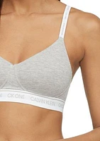 CK One Cotton Lightly Lined Bralette