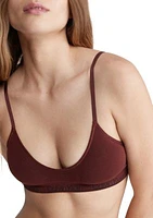 Modern Cotton Naturals Seamless Light Lined Triangle Bra