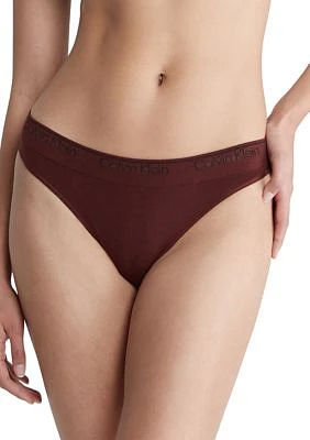 Modern Cotton Naturals Seamless Thong