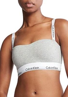 Modern Cotton Lightly Lined Bandeau Bra