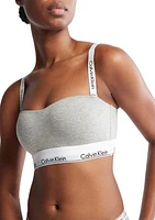 Modern Cotton Lightly Lined Bandeau Bra