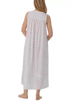 Sleeveless Long Nightgown