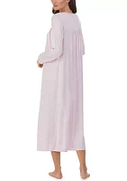 Sweater Knit Ballet Long Sleeve Nightgown