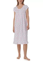 COTTON MODAL POINTELLE WALTZ C/S NIGHTGOWN