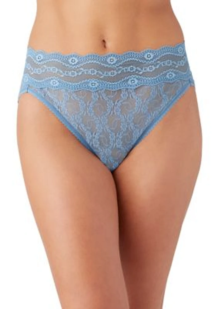 Lace Kiss Hi Leg Brief - 978382