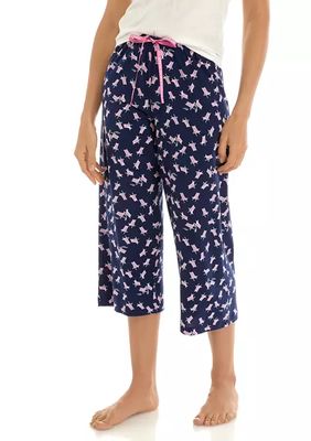 Beach Chair Sleep Capri Pajama Pants