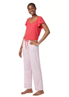 Heartini Printed Long Pajama Pants