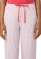 Heartini Printed Long Pajama Pants