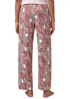 Kitty Heart Garden Printed Long Pajama Pants