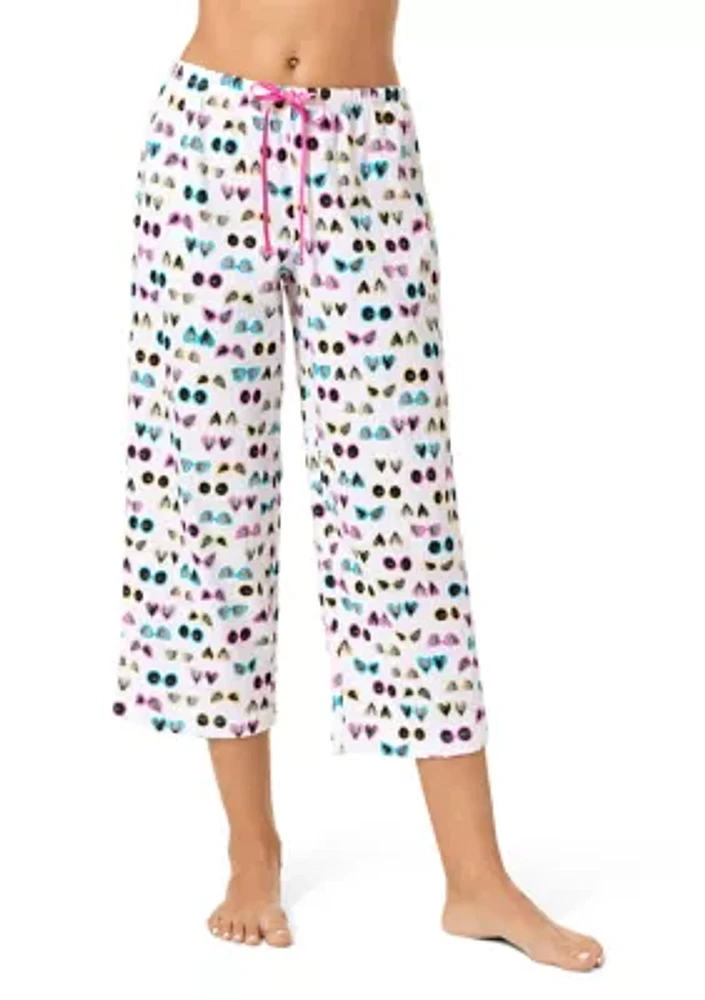 Women's Sunny Time Shades Pajama Capri Pants