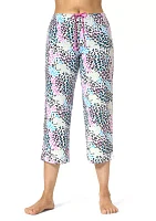 Women's Animal Capri Pajama Pants