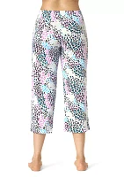 Women's Animal Capri Pajama Pants