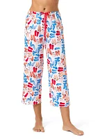 Flip to the Flop Capri Pajama Pants