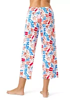 Flip to the Flop Capri Pajama Pants