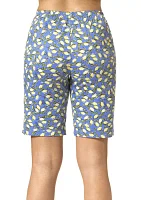 Printed Bermuda Pajama Shorts