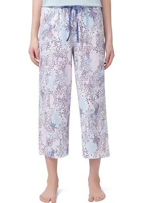 Women's Leo Style Capri Pajama Pants