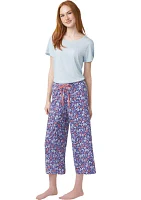 Women's Ditsy Dance Capri Pajama Pants