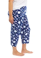 Plus Tea Kettle Capri Pajama Pants