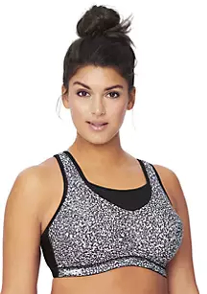 Glamorise® Full Figure Plus Size No-Bounce Camisole Elite Sports Bra Wirefree #1067