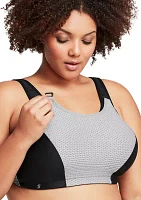 Full Figure Plus Custom Control Sports Bra Wirefree #1166