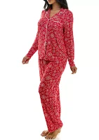 Lush Luxe Printed Pajama Set