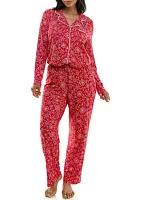 Lush Luxe Printed Pajama Set