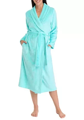 Folded Plush Robe