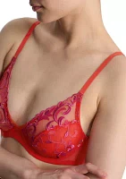 Embellished Underwire Bra