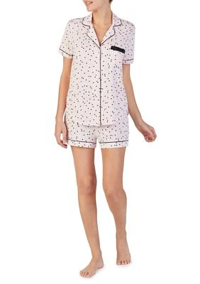 2-Piece Short Sleeve Modal Shortie Pajama Set