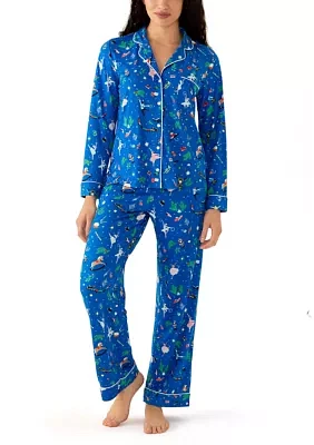 Holiday Printed Hanging Pajama Set