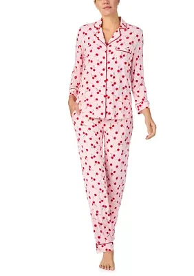 Modal Notch Pajama Set