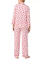 Modal Notch Pajama Set