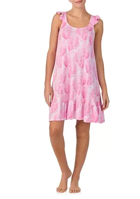Women's Sleeveless Short Gown