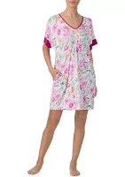 Printed Caftan Nightgown