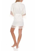 Gabby Satin Robe