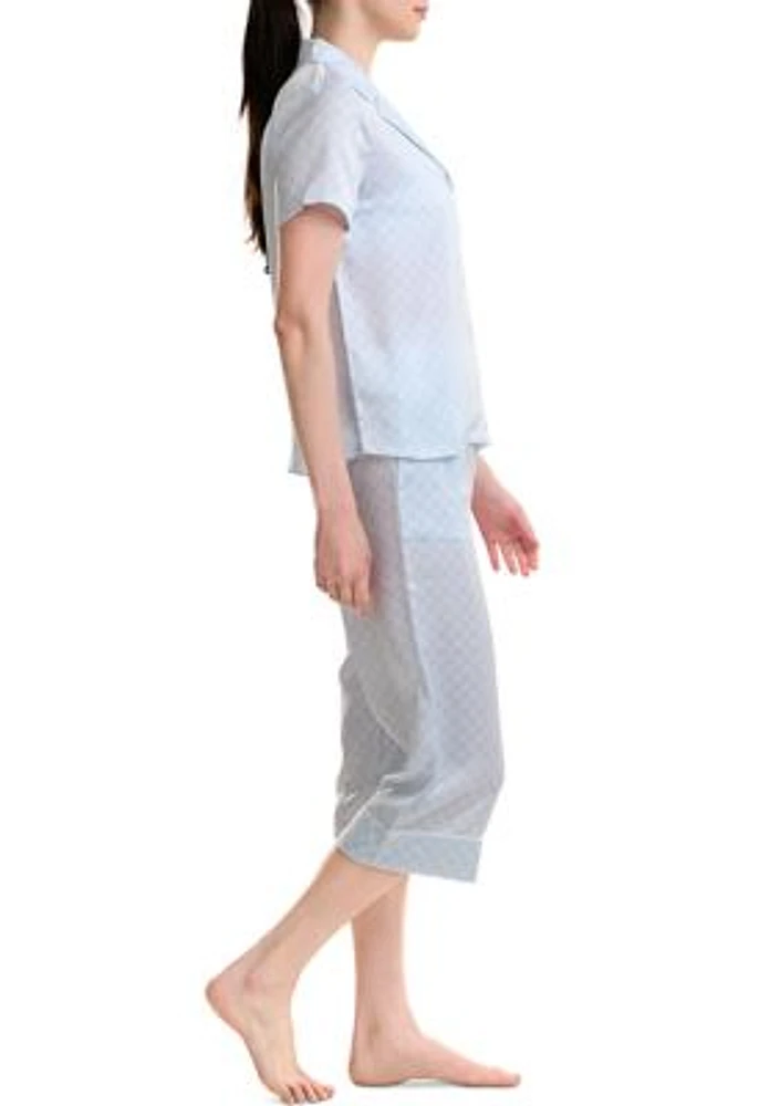 Women's Washed Satin Pajama Set