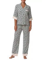 Printed Pajama Set