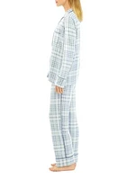 Women's Pillow Soft Long Sleeve Pajama Set